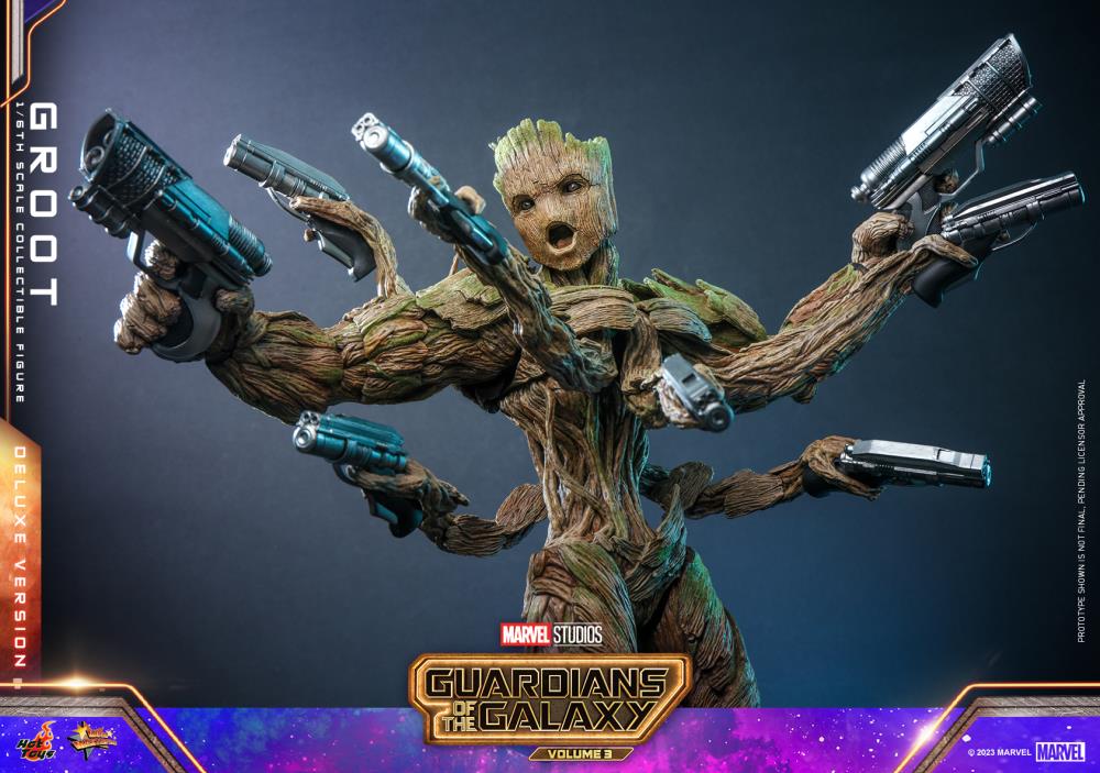 Groot Deluxe MMS707 2347 (Hot Toys, Guardians of the Galaxy Vol. 3) product image 3, provided for visual reference and