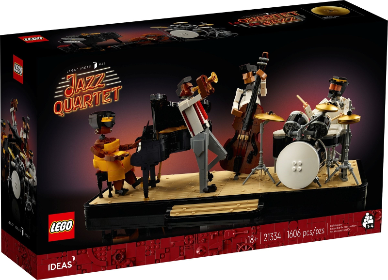 21334 Jazz Quartet (Retired) (Certified Complete) product image 1, provided for visual reference and product detail review