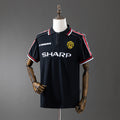 Manchester United Jersey 1998-99 Home Black Retro Football product image 1