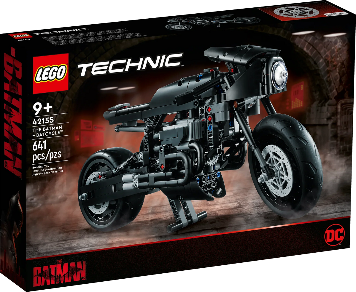 42155 THE BATMAN – BATCYCLE™ (Retired) (Certified Complete) product image 1, provided for visual reference and product