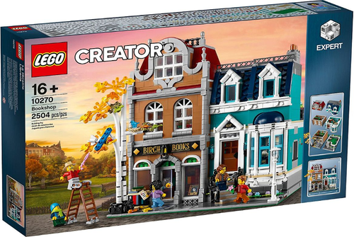 10270 Modular Bookshop (Retired) (New Sealed) product image 1, provided for visual reference and product detail review