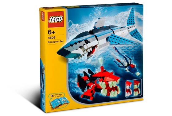 4506 Deep Sea Predators (Retired) (Certified Complete)