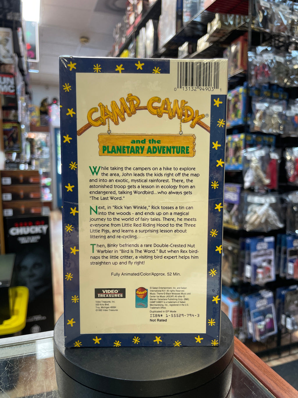 Camp Candy & The Planetary Adventure (VHS, Vintage Videos) **SEALED** product image 3, provided for visual reference and
