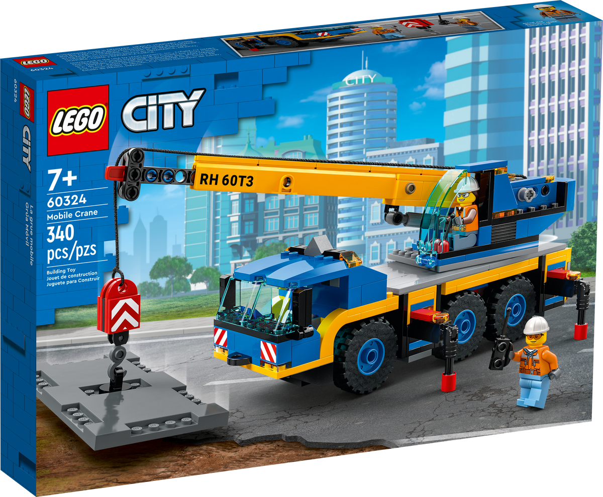 60324 Mobile Crane (Retired) (Certified Complete) product image 1, provided for visual reference and product detail review