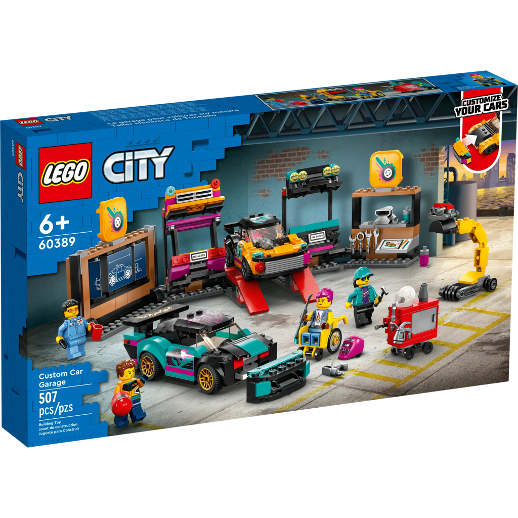 60389 LEGO City: Custom Car Garage (Certified Complete) product image 2, provided for visual reference and product detail