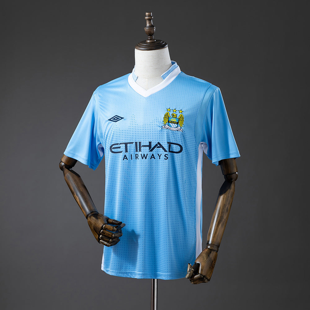 Manchester City Jersey 2011/12 Home Retro Football Kit product image 1