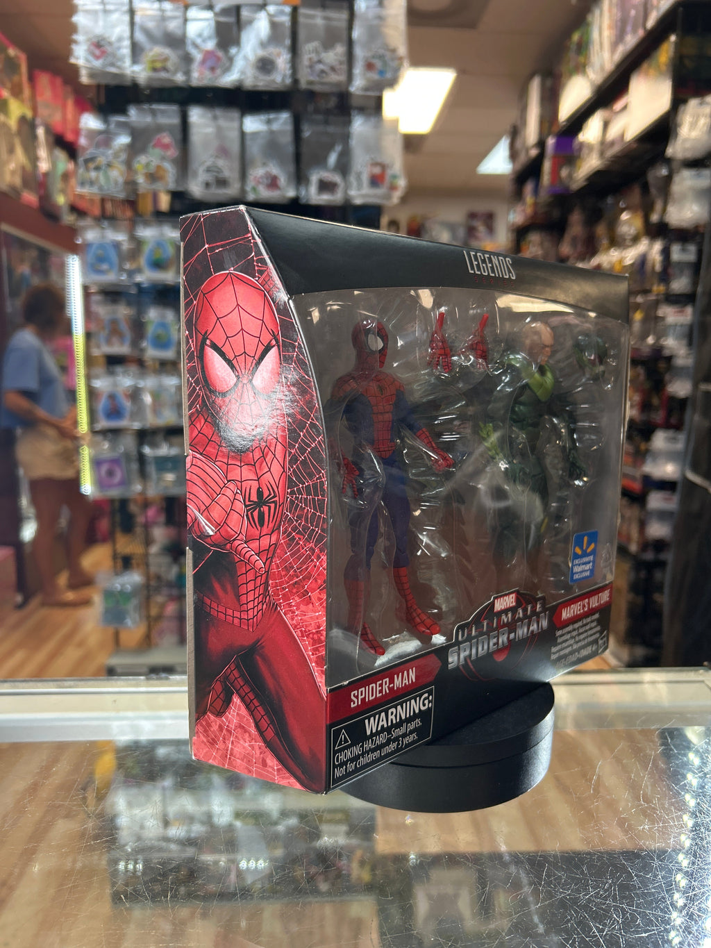 Ultimate Spider-Man & Vulture (Marvel Legends, Hasbro) *SEALED* product image 2, provided for visual reference and product