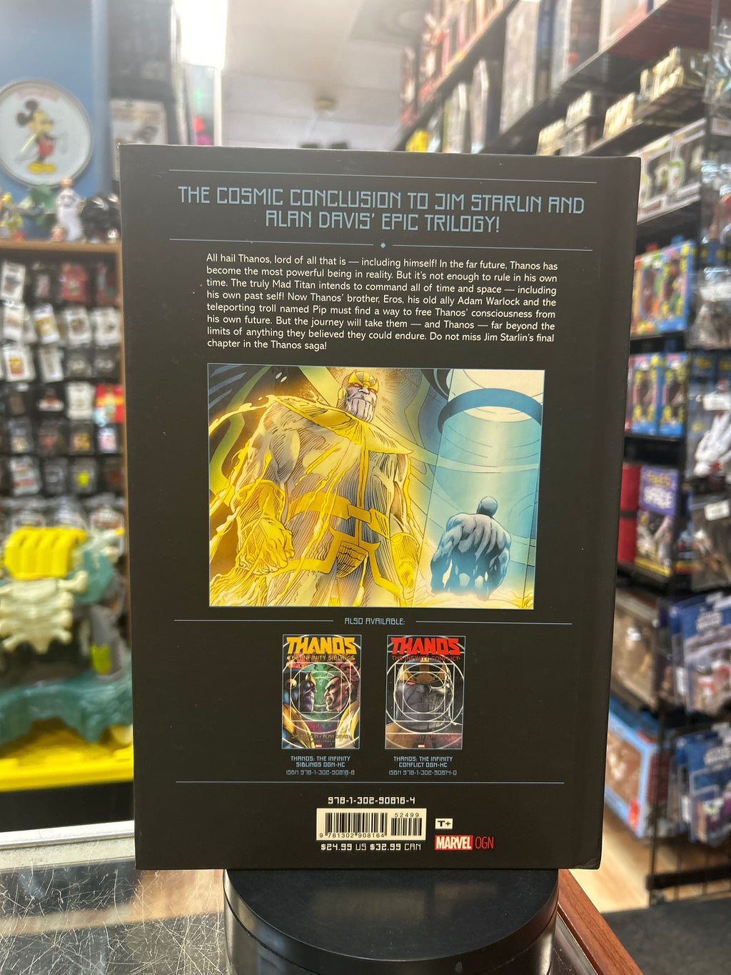 Thanos: Infinity Ending Hardcover (Marvel, Comics) product image 3, provided for visual reference and product detail review