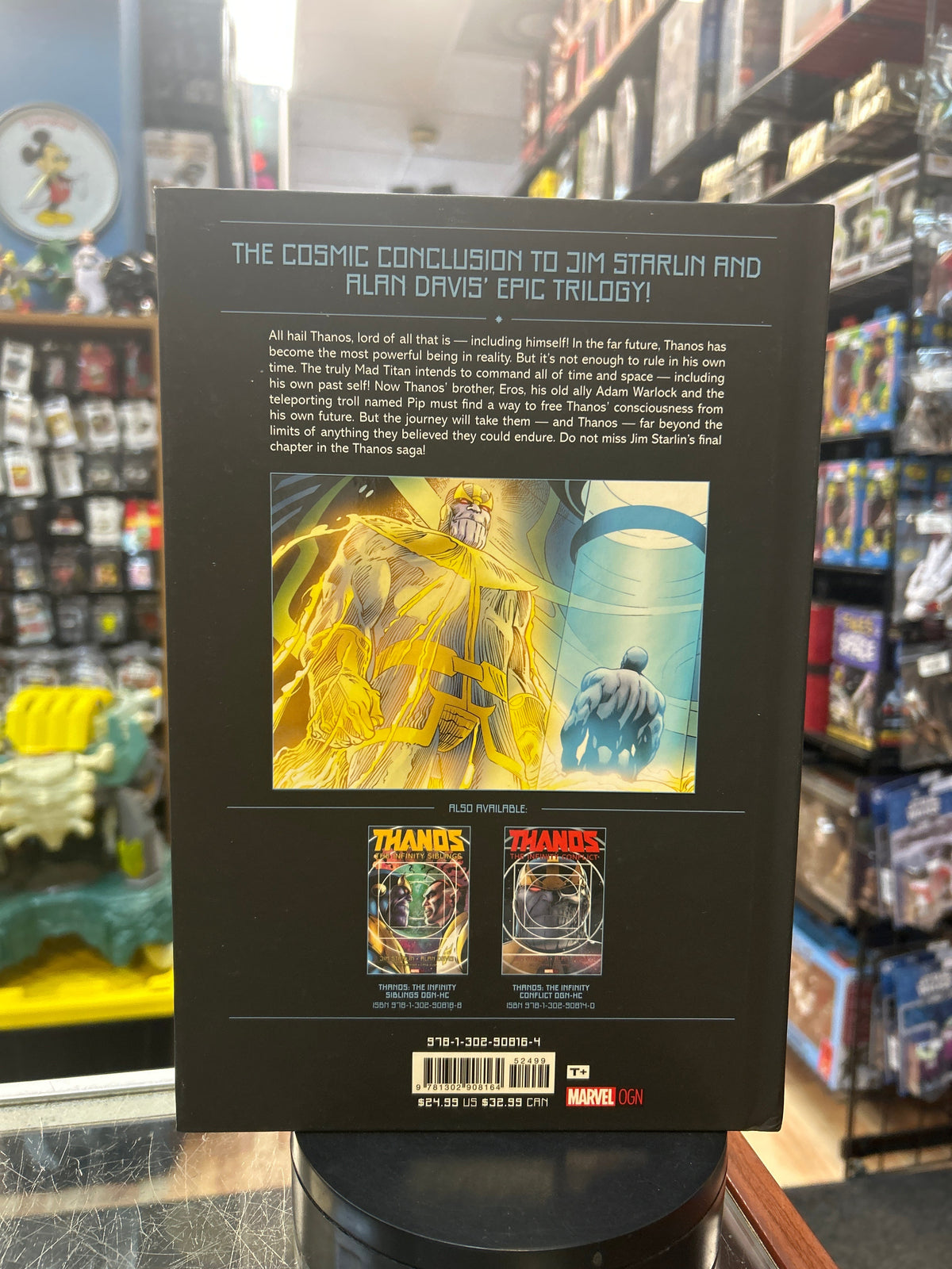 Thanos: Infinity Ending Hardcover (Marvel, Comics) product image 3, provided for visual reference and product detail review