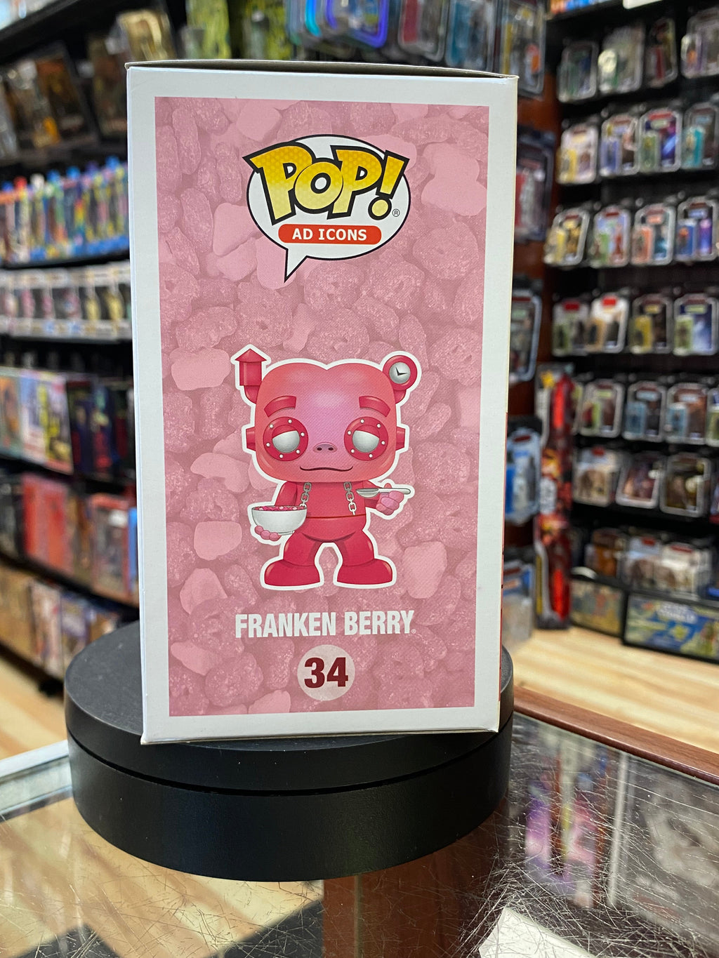 Franken Berry #34 (Funko Pop, Ad Icons) EXCLUSIVE product image 4, provided for visual reference and product detail review