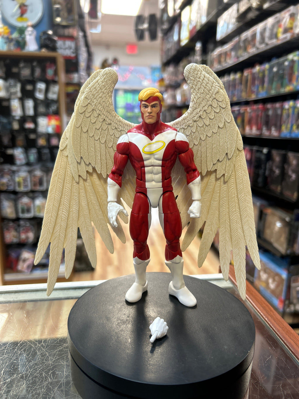 Angel Deluxe (Marvel Legends, Hasbro)**INCOMPLETE** product image 1, provided for visual reference and product detail review