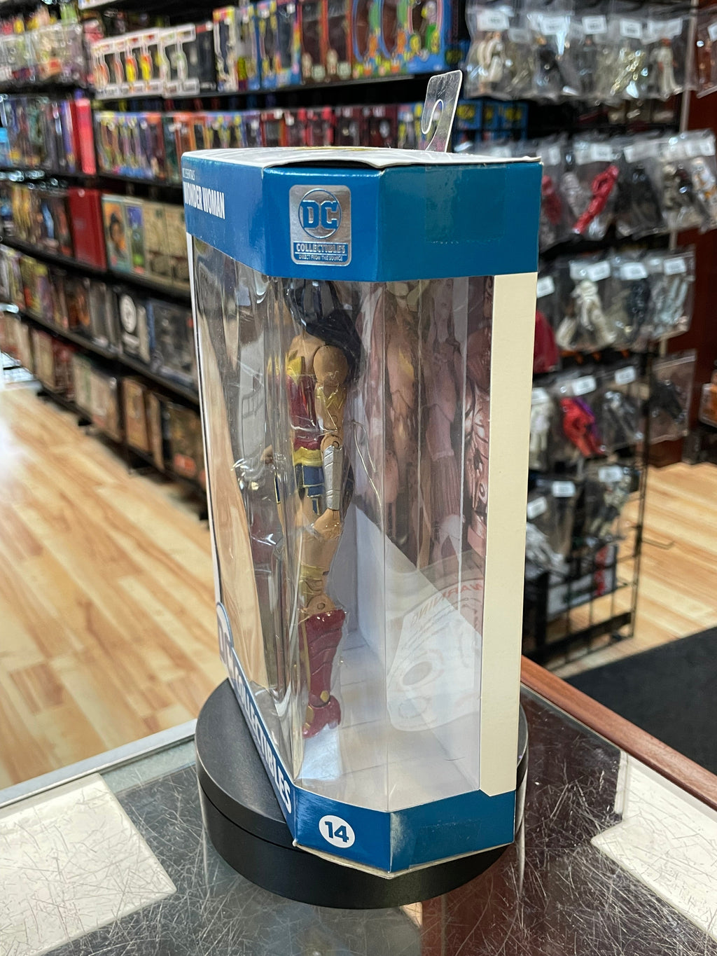 Wonder Woman (DC Essentials, DC Collectibles) SEALED product image 2, provided for visual reference and product detail review