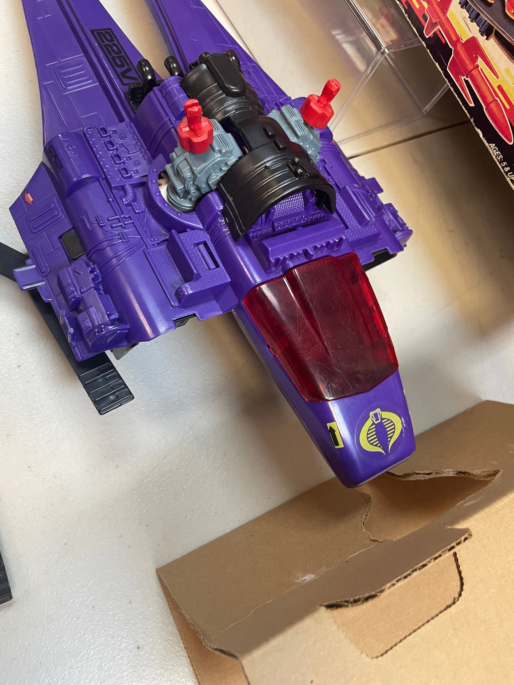 Mamba with Box (Vintage GI Joe, Hasbro) **COMPLETE** product image 30, provided for visual reference and product detail