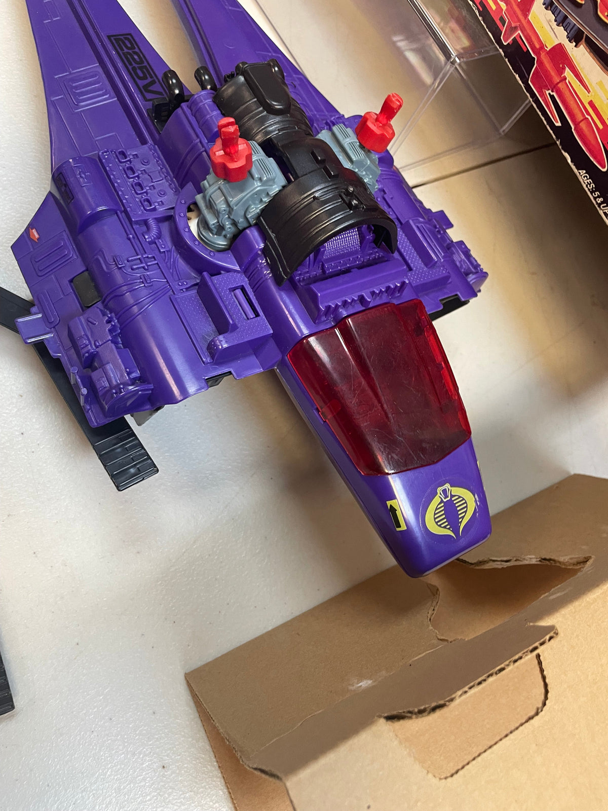Mamba with Box (Vintage GI Joe, Hasbro) **COMPLETE** product image 30, provided for visual reference and product detail