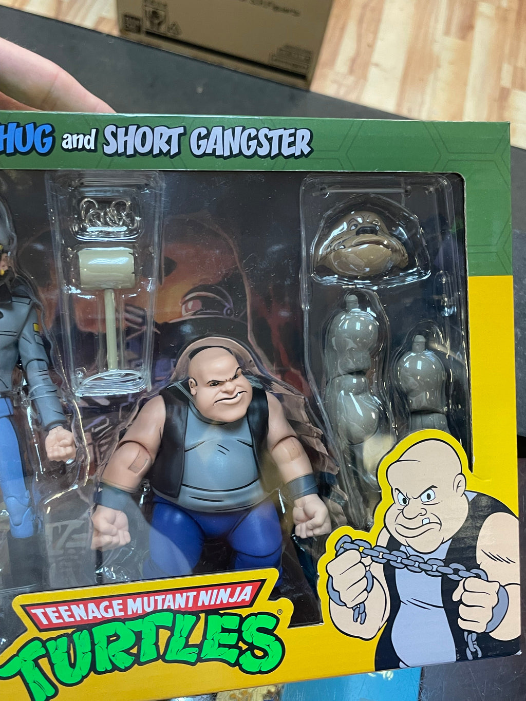 Tall Thug & SHort Gangster (TMNT Ninja Turtles, NECA) **SEALED** product image 7, provided for visual reference and product