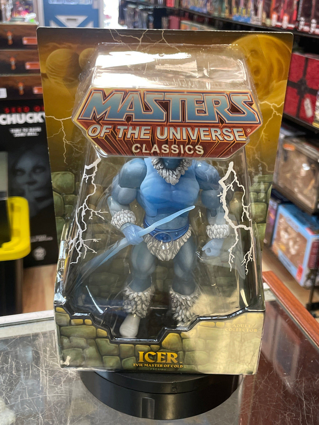 Icer (MOTU Classics, Masters Of The Universe, Mattel) **SEALED** product image 1, provided for visual reference and product