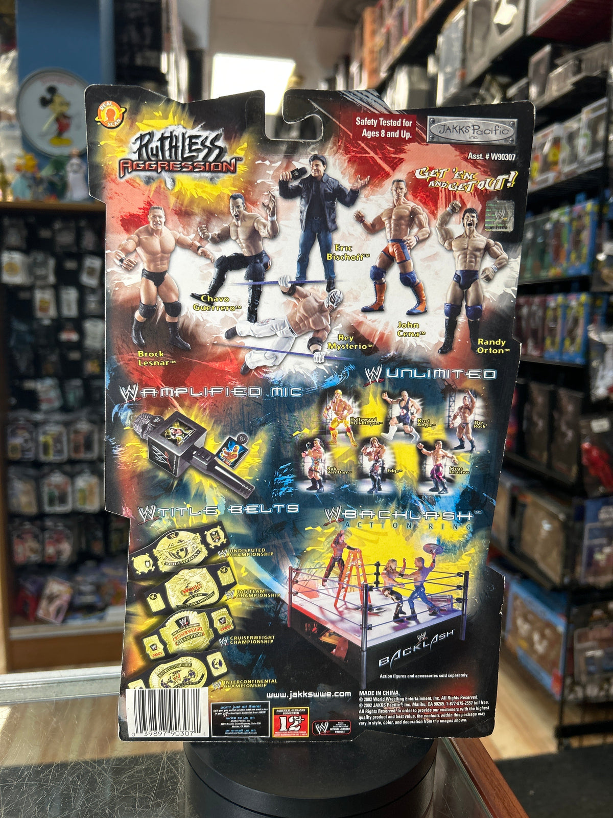 John Cena -Ruthless Aggression- (Vintage WWE, Jakks) **SEALED** product image 4, provided for visual reference and product