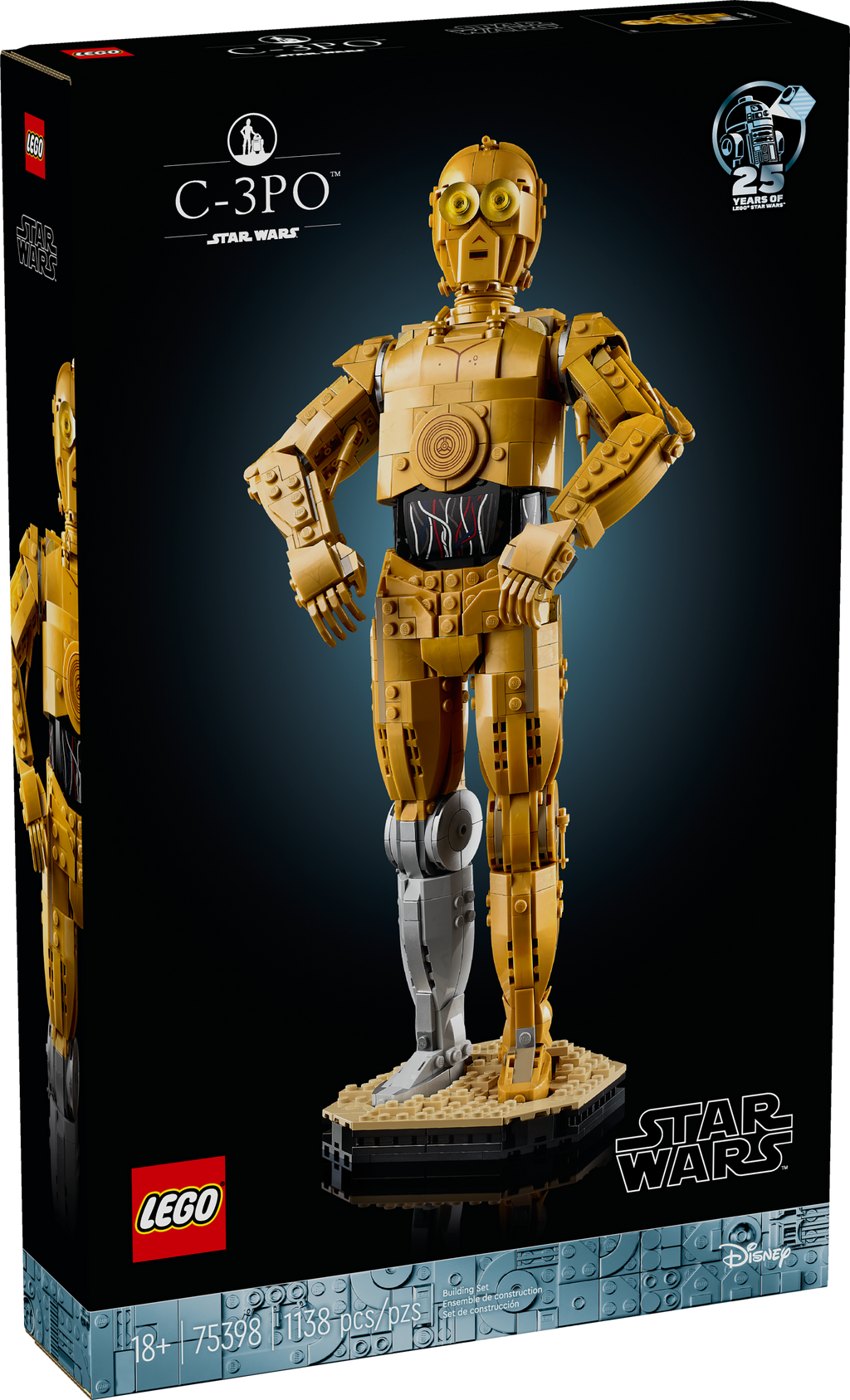 75398 LEGO® Star Wars™ C-3PO™ product image 3, provided for visual reference and product detail review