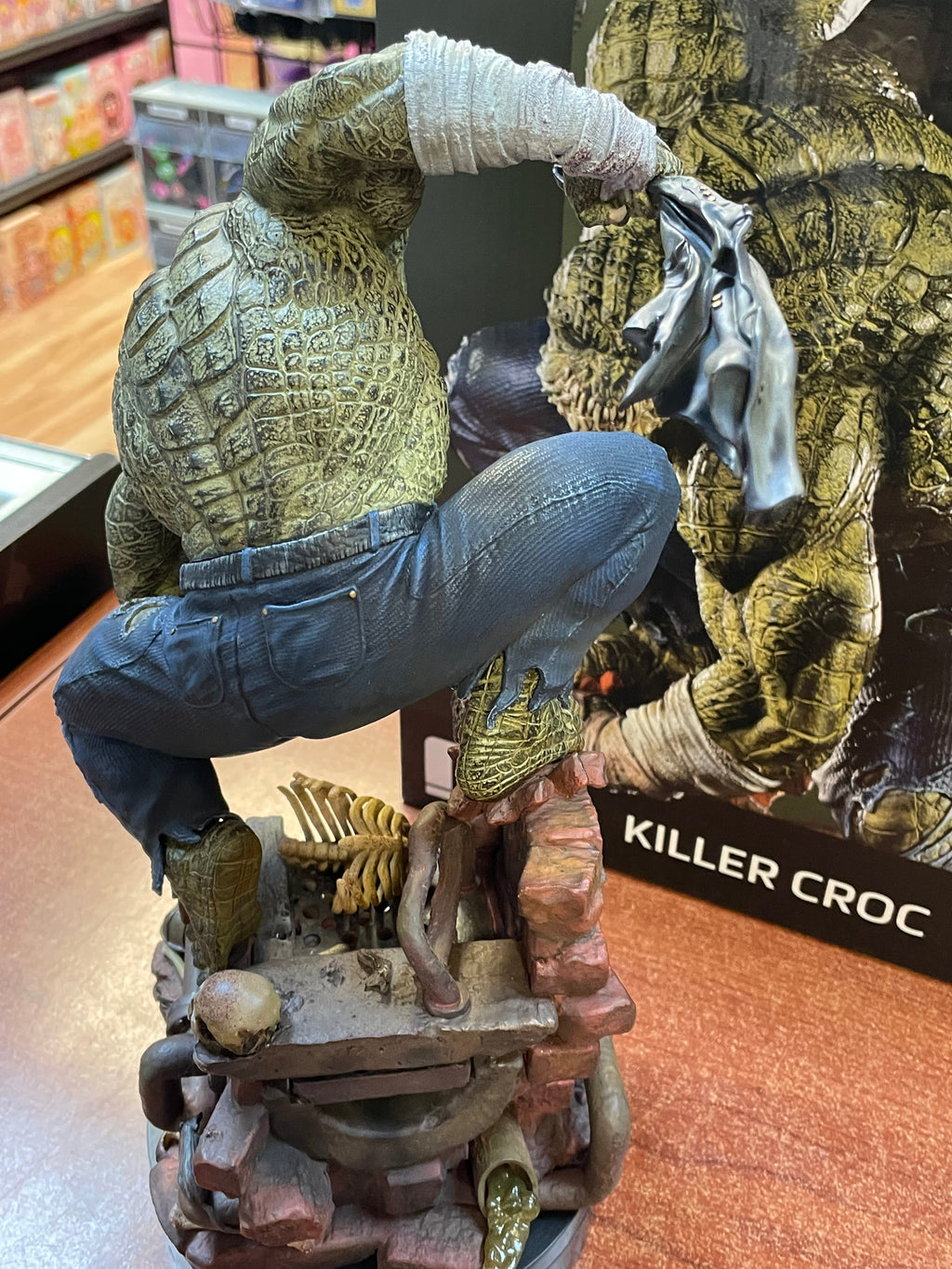 Killer Croc BDS Art Scale 1/10 (DC Comics, Iron Studios) COMPLETE product image 17, provided for visual reference and