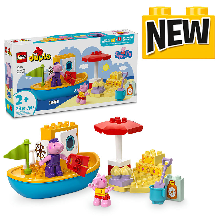 10432 LEGO Duplo Peppa Pig Boat Trip product image 1, provided for visual reference and product detail review