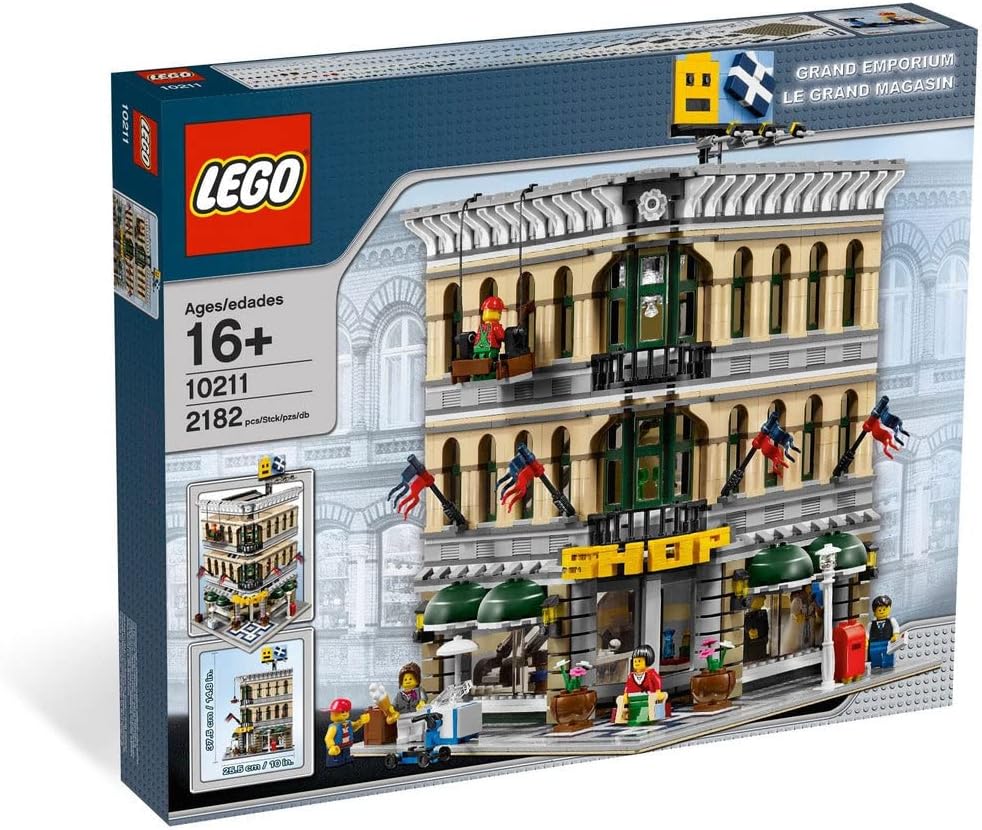 10211 LEGO Modular Grand Emporium (Retired) (Certified Complete) product image 1, provided for visual reference and product