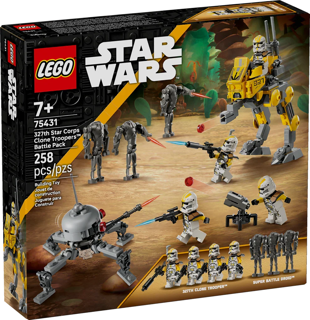 75431 327th Star Corps Clone Troopers Battle Pack product image 3, provided for visual reference and product detail review
