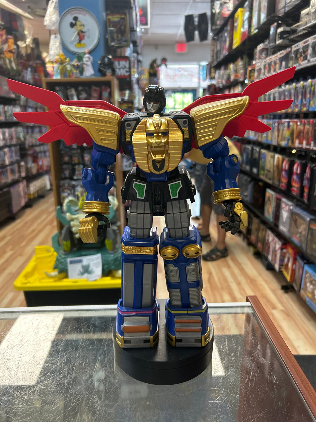 Zeo Megazord with Box (MMPR Zeo, Hasbro) **COMPLETE** product image 3, provided for visual reference and product detail