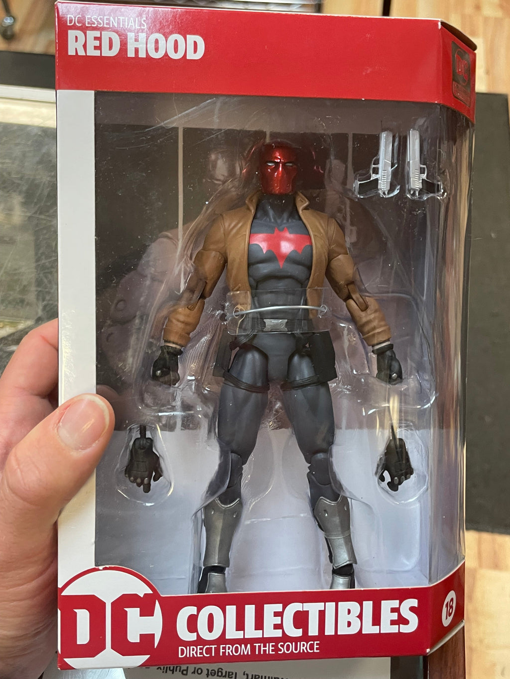 Red Hood (DC Essentials, DC Collectibles) SEALED product image 5, provided for visual reference and product detail review