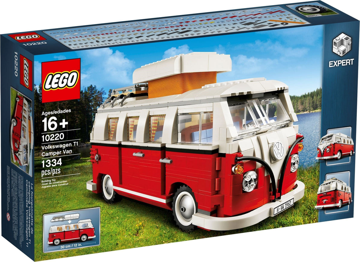 10220 Volkswagen T1 Camper Van (VW Bus) (Retired) (Certified Complete) product image 1, provided for visual reference and