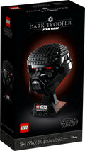 75343 Lego Star Wars Dark Trooper Helmet (Retired) (Certified Complete) product image 1, provided for visual reference and