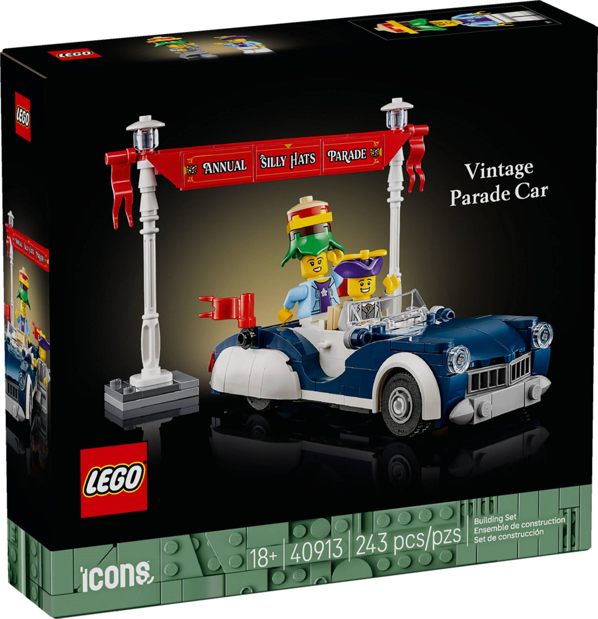 40913 Vintage Parade Car (Retired) (New Sealed) product image 1, provided for visual reference and product detail review