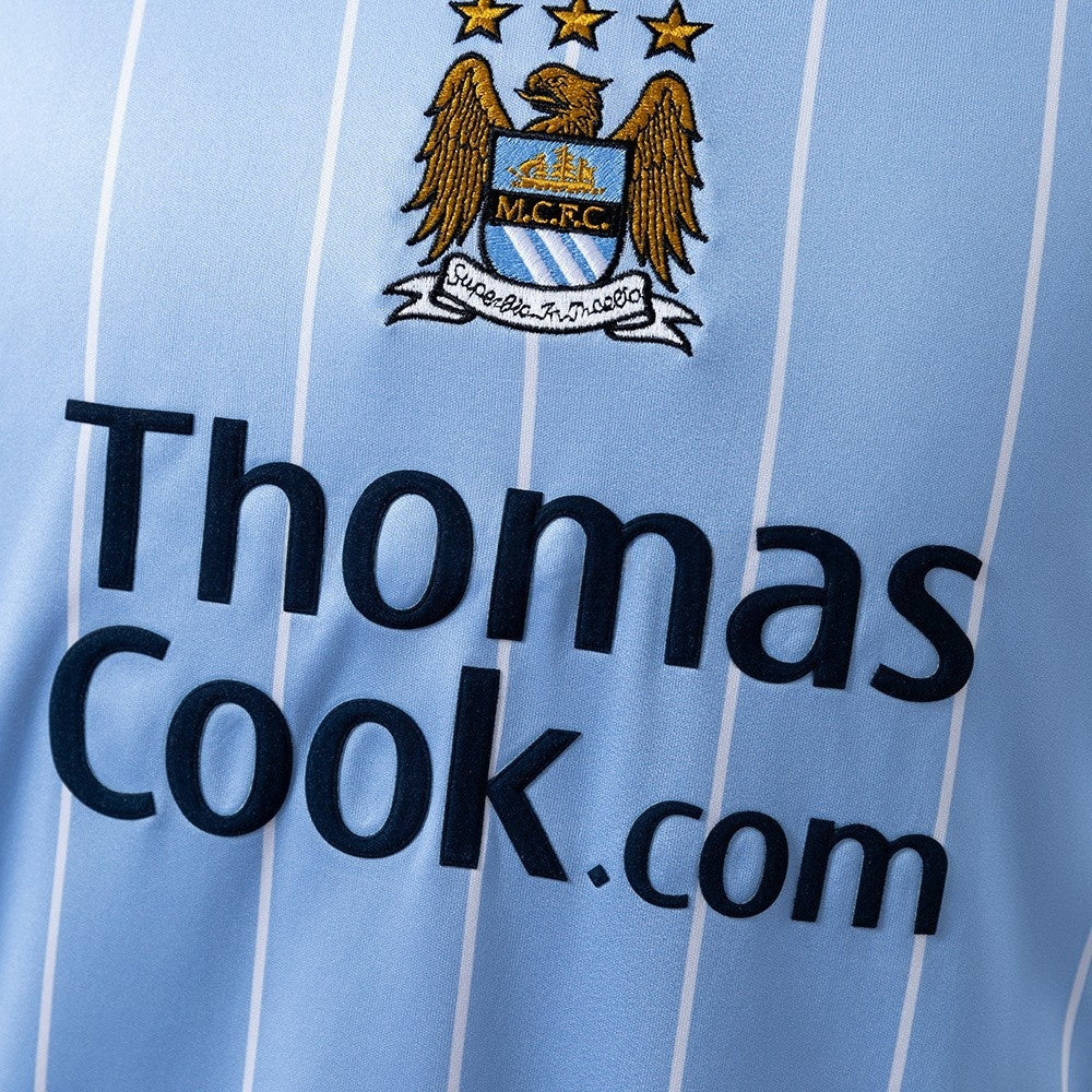 Manchester City Jersey 2007-08 Home Retro Football Kit product image 5