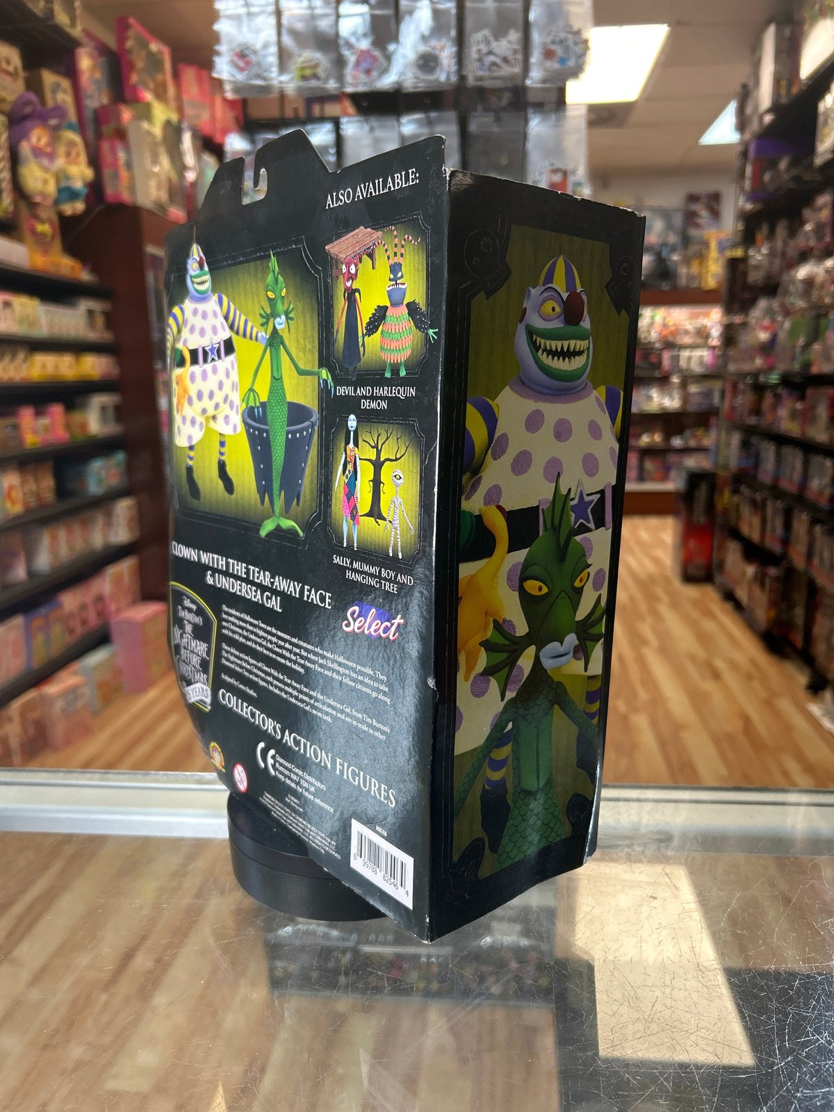 Clown & UnderSea Gal (The nightmare before Christmas, Diamond Select) product image 3, provided for visual reference and