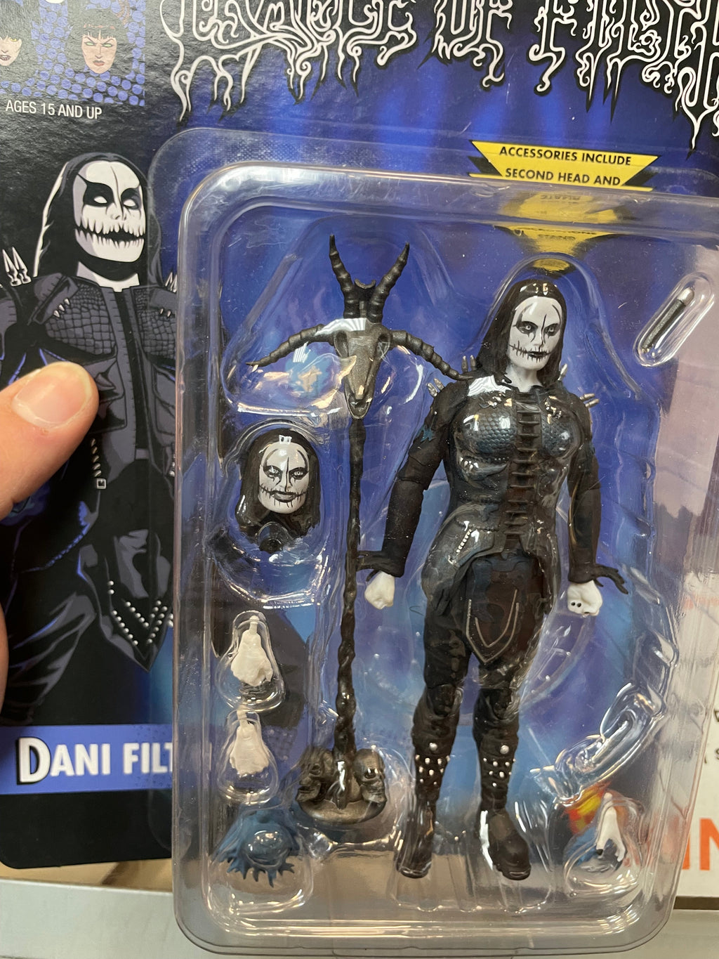 Dani Filth (Incendium Fig Biz, Cradle of Filth )SEALED product image 4, provided for visual reference and product detail
