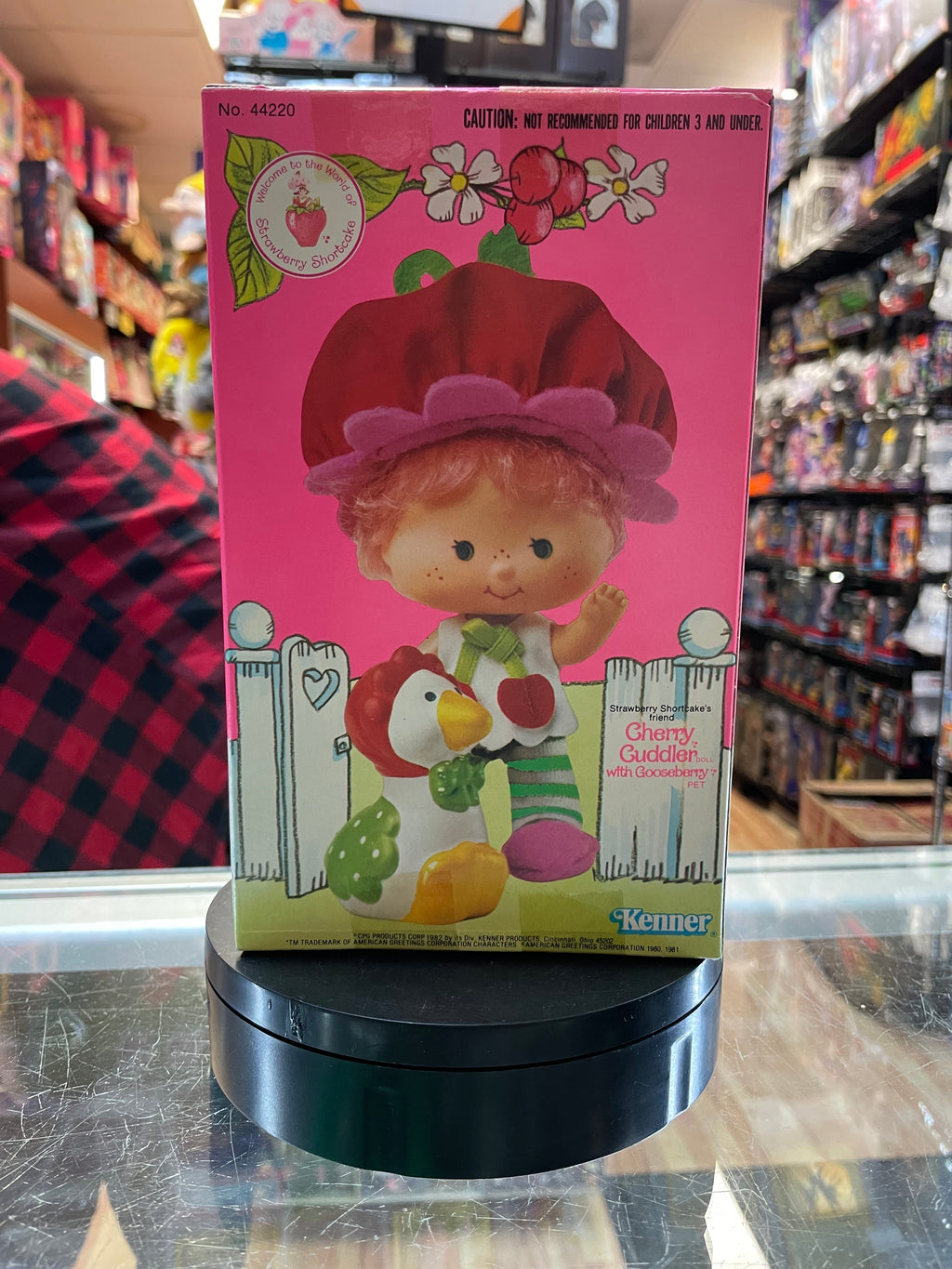 Cherry Cuddler with Gooseberry (Vintage Strawberry Shortcake, Kenner) **SEALED** product image 3, provided for visual