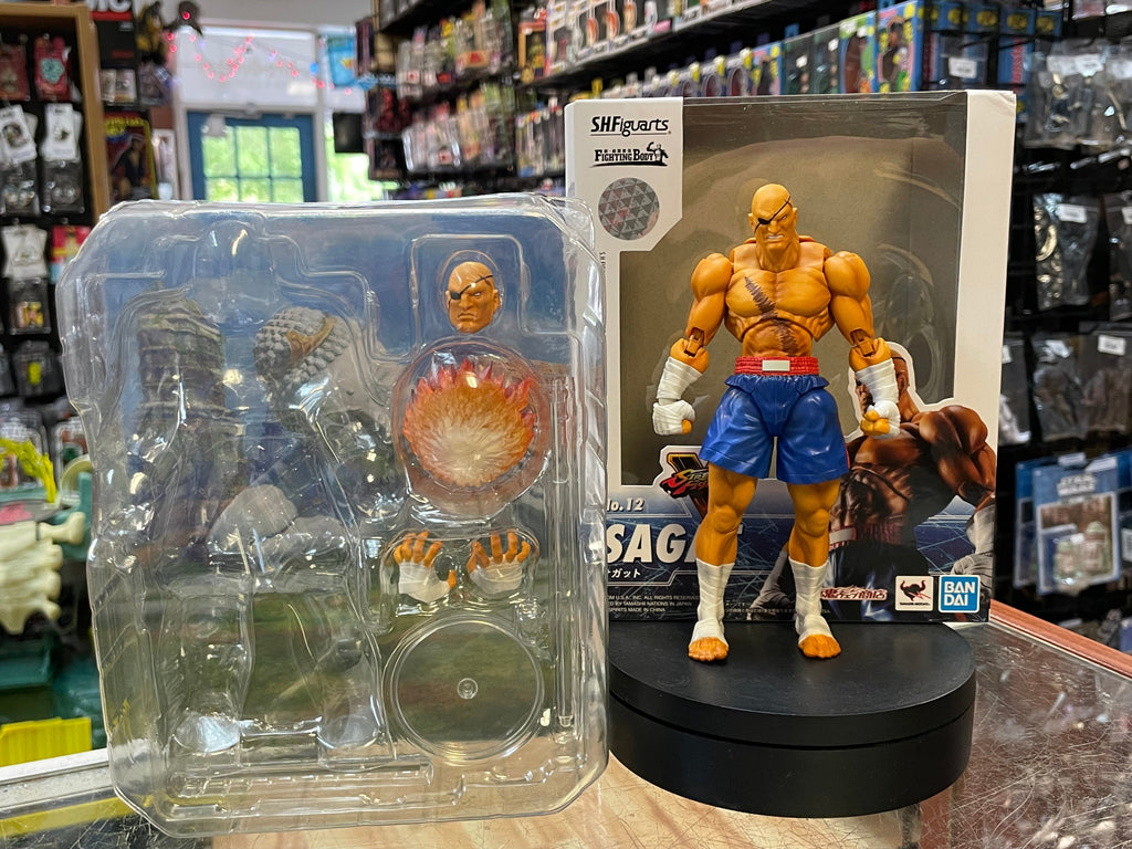Sagat No.12 (Street Fighter, Bandai SH Figuarts) COMPLETE product image 1, provided for visual reference and product detail