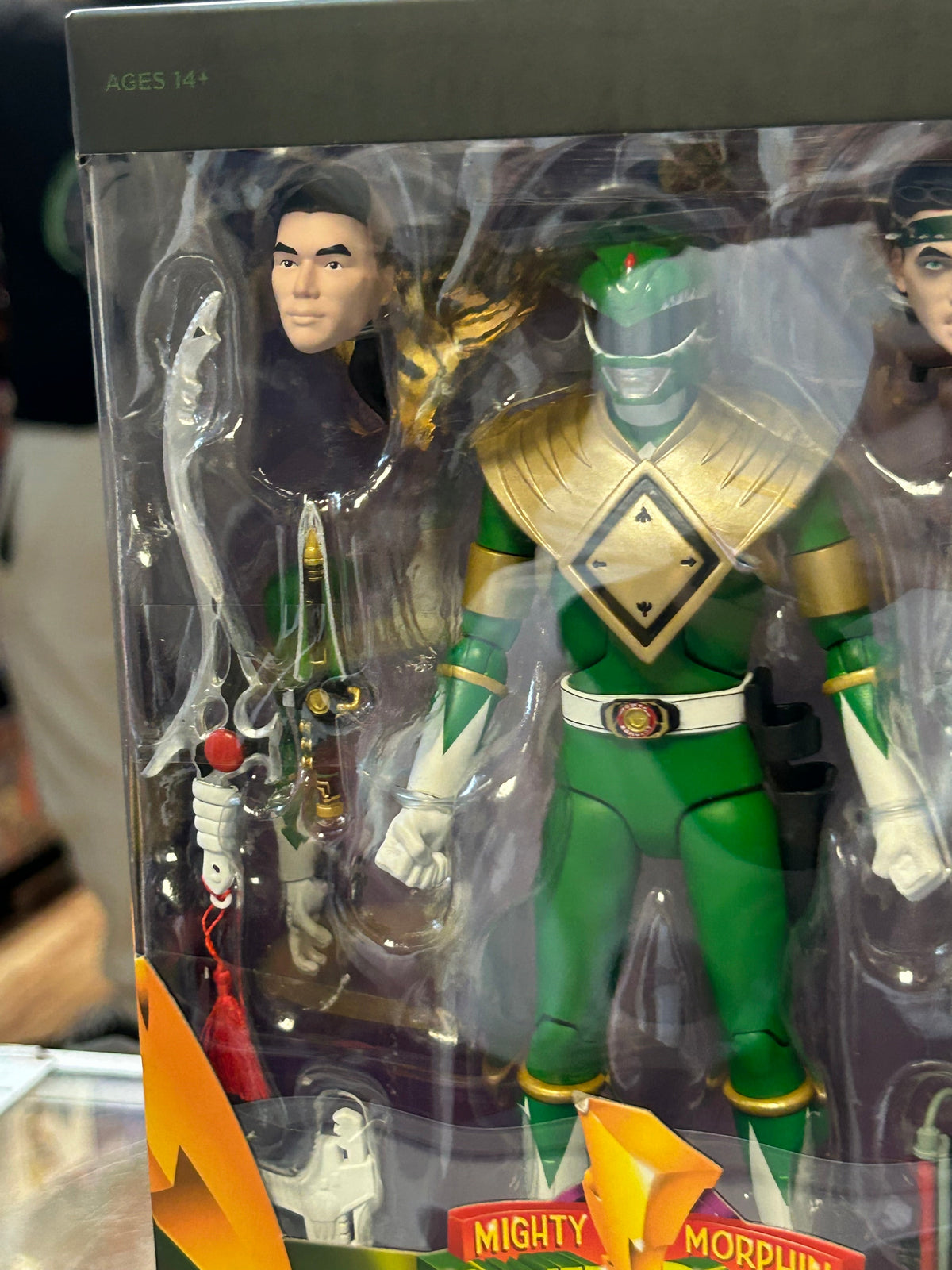Green Ranger (Super7 Ultimates, MMPR Power Rangers) SEALED product image 2, provided for visual reference and product detail