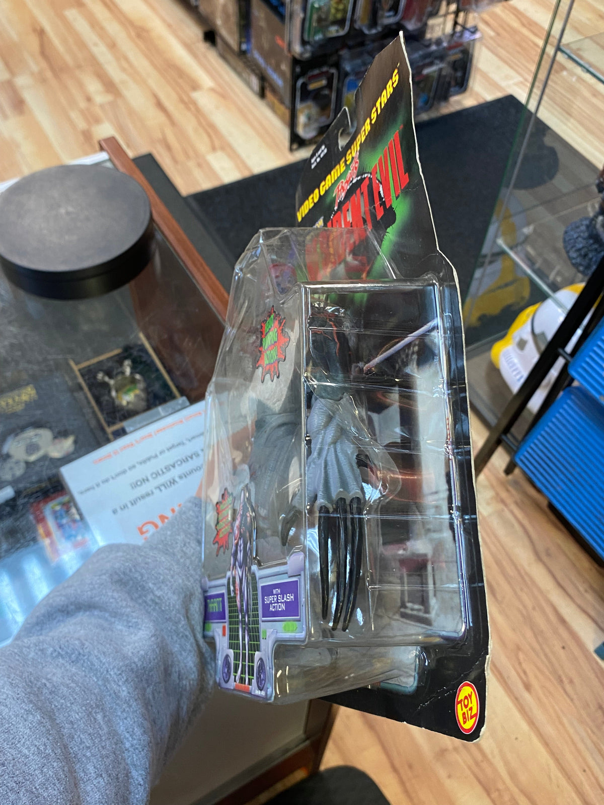 Tyrant (Vintage Resident Evil Capcom, Toybiz) SEALED ￼ product image 4, provided for visual reference and product detail