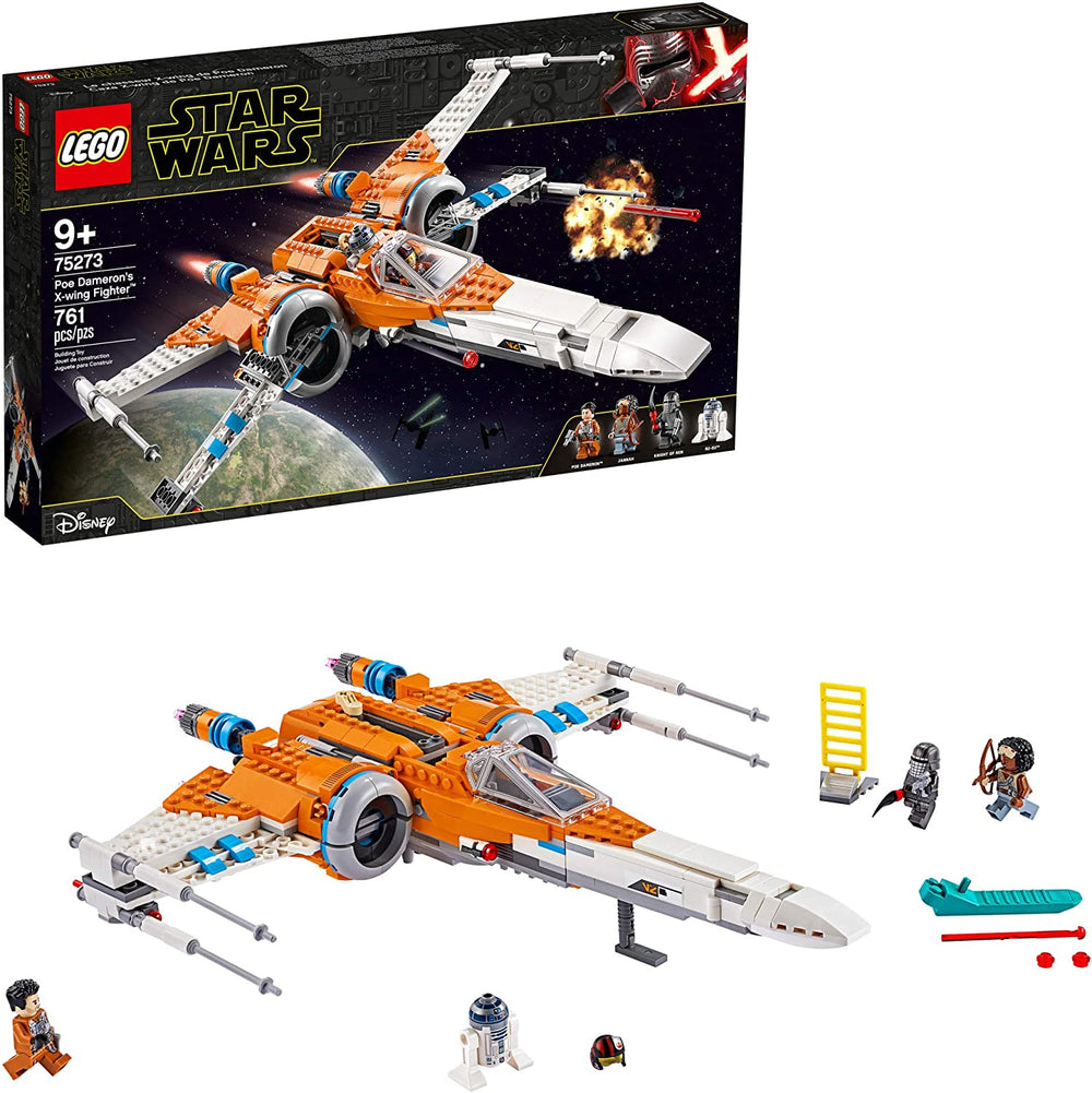 75273 Poe Dameron's X-wing Fighter (Retired) (Certified Complete)