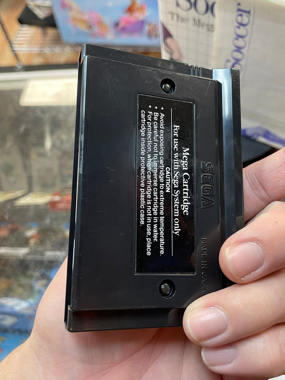 World Soccer (SEGA Master System SMS, Video Games) **COMPLETE** product image 6, provided for visual reference and product