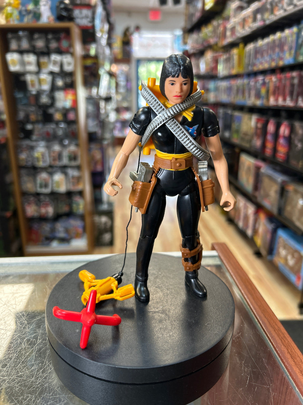Kat -Freedom Fighter- (Vintage Rambo, Coleco) **COMPLETE** product image 1, provided for visual reference and product detail