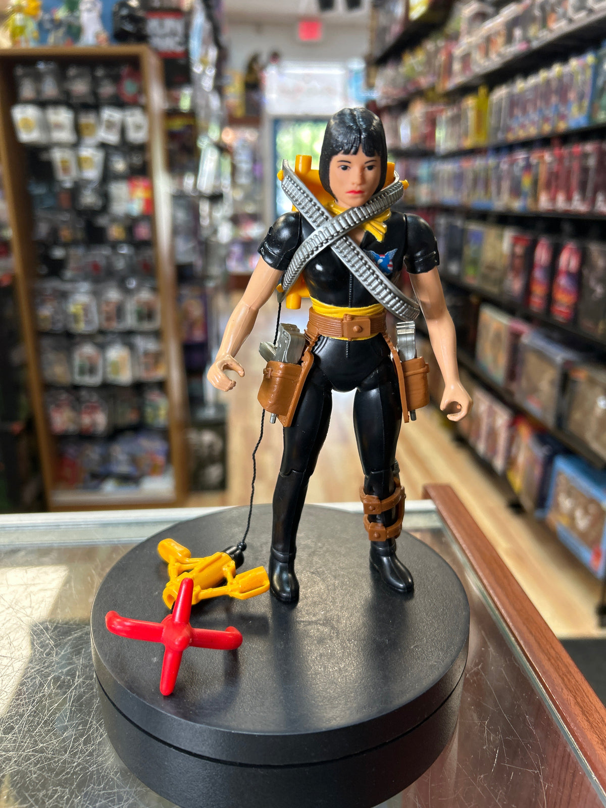 Kat -Freedom Fighter- (Vintage Rambo, Coleco) **COMPLETE** product image 1, provided for visual reference and product detail