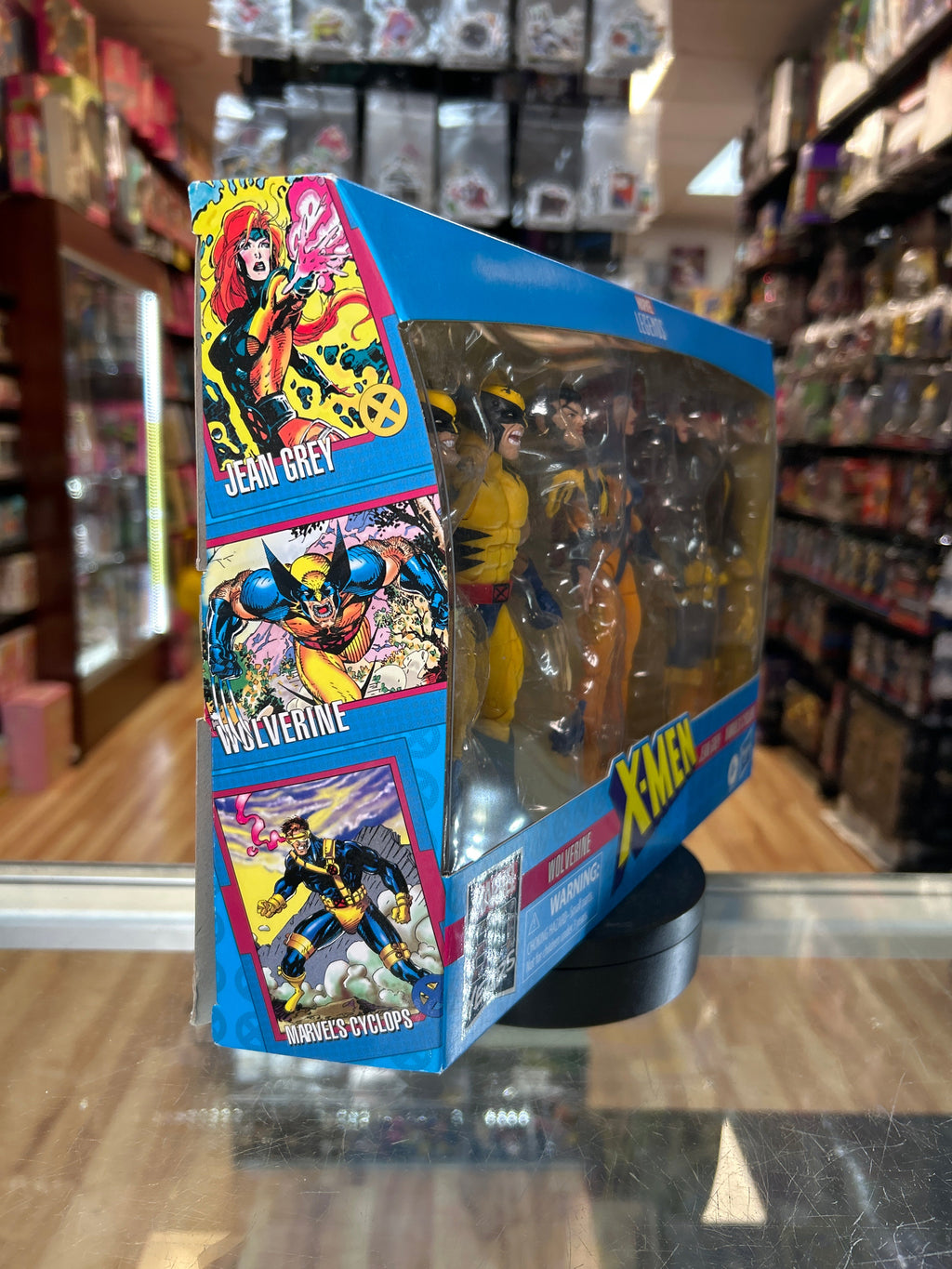 Wolverine Jean Grey & Cyclops -XMEN- (Marvel Legends, Hasbro) *SEALED* product image 2, provided for visual reference and