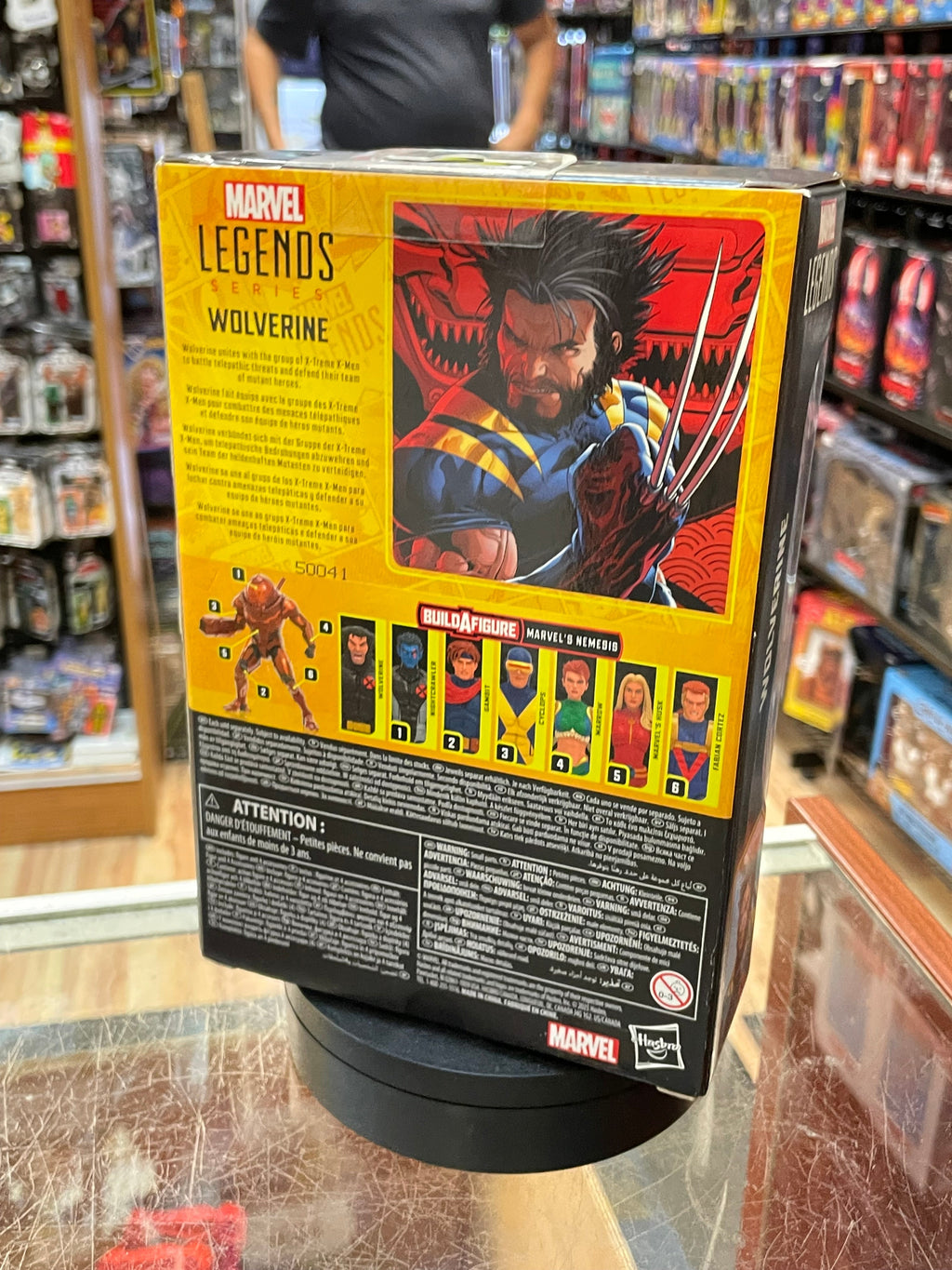 Wolverine -BAF Nemesis- (Marvel Legends, Hasbro) **SEALED** product image 2, provided for visual reference and product