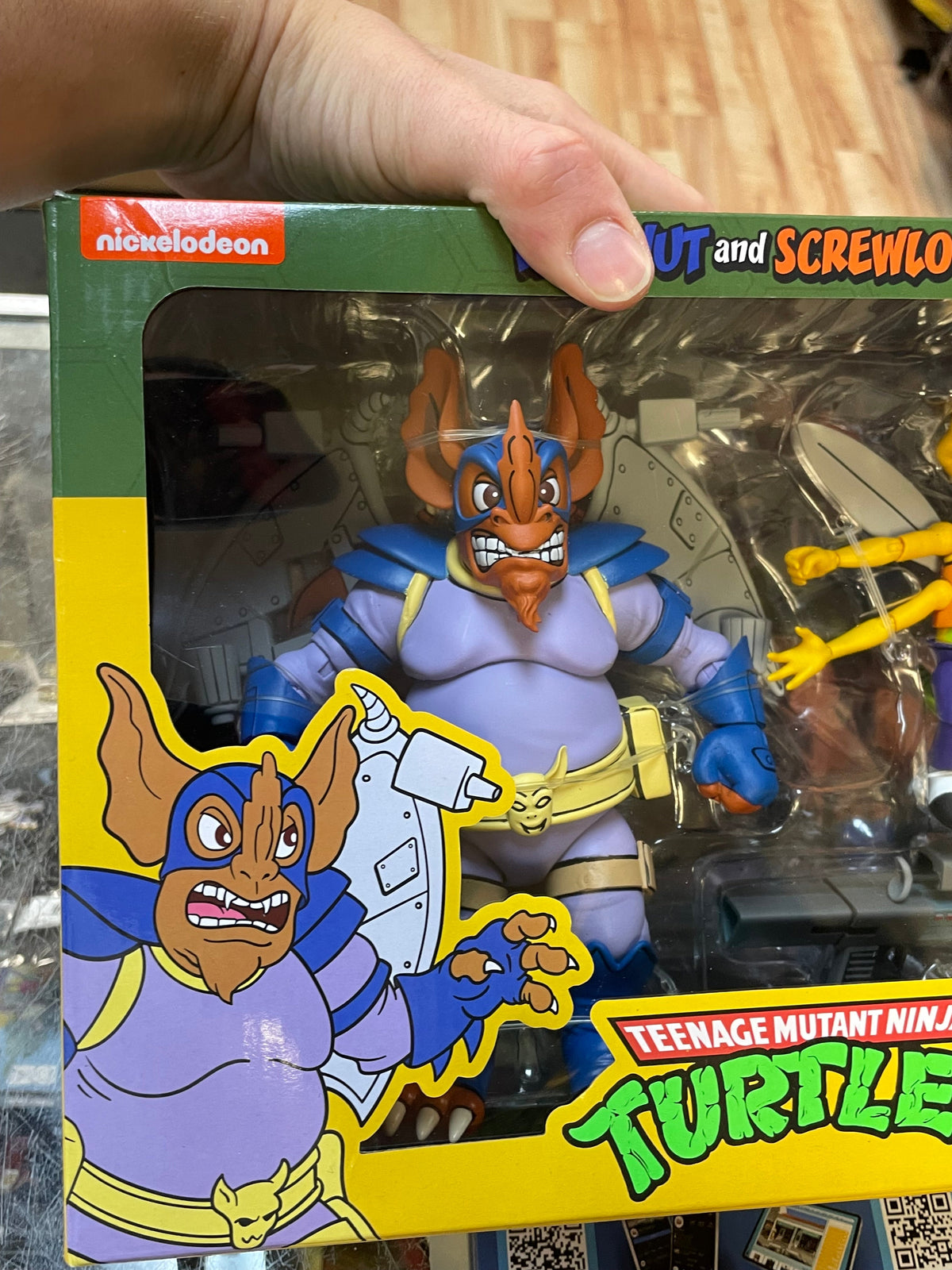 Wingnut & Screwloose (TMNT Ninja Turtles, NECA) **SEALED** product image 5, provided for visual reference and product detail