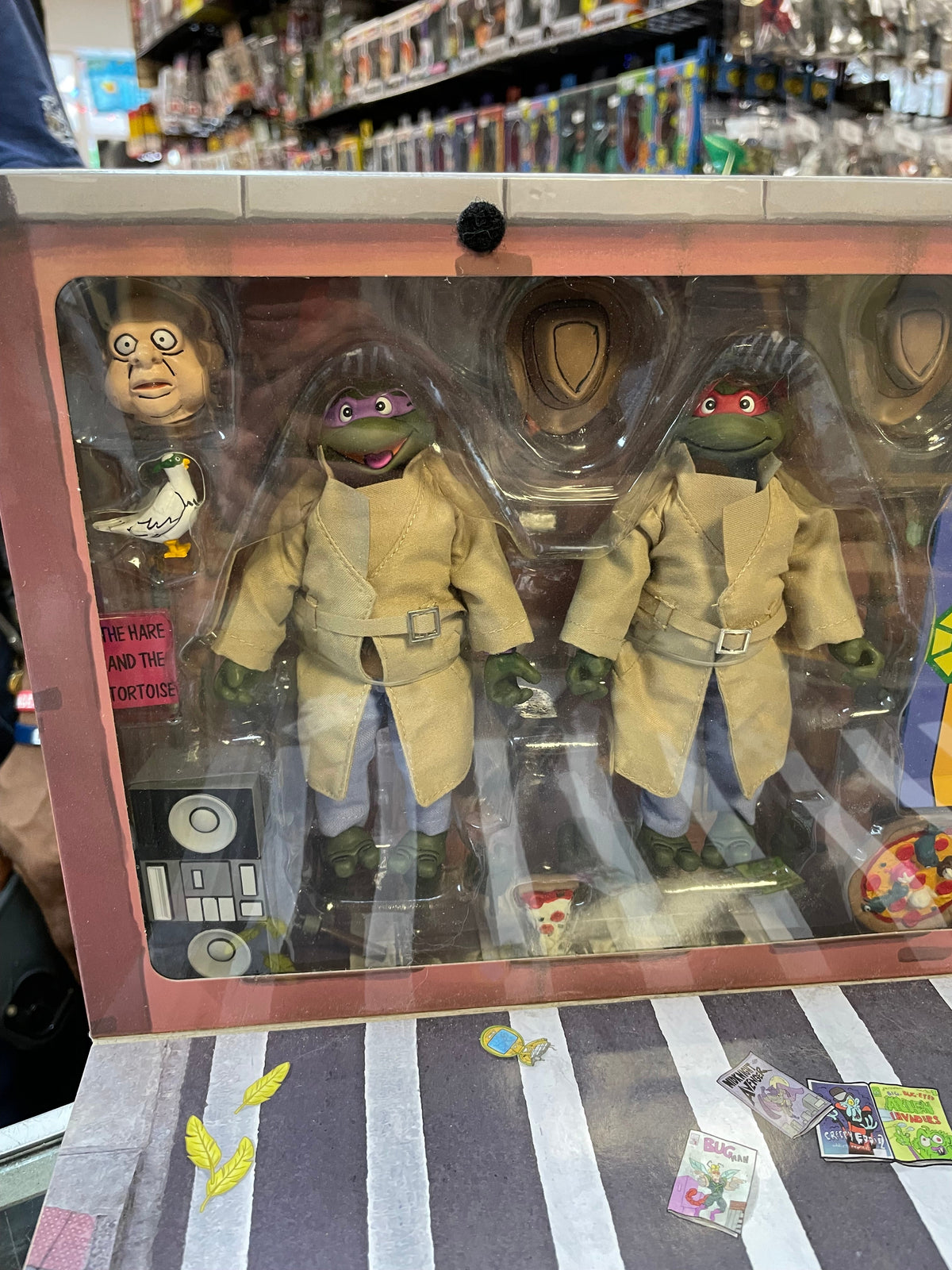 Turtles in Disguise (TMNT Ninja Turtles, NECA) **SEALED** product image 8, provided for visual reference and product detail