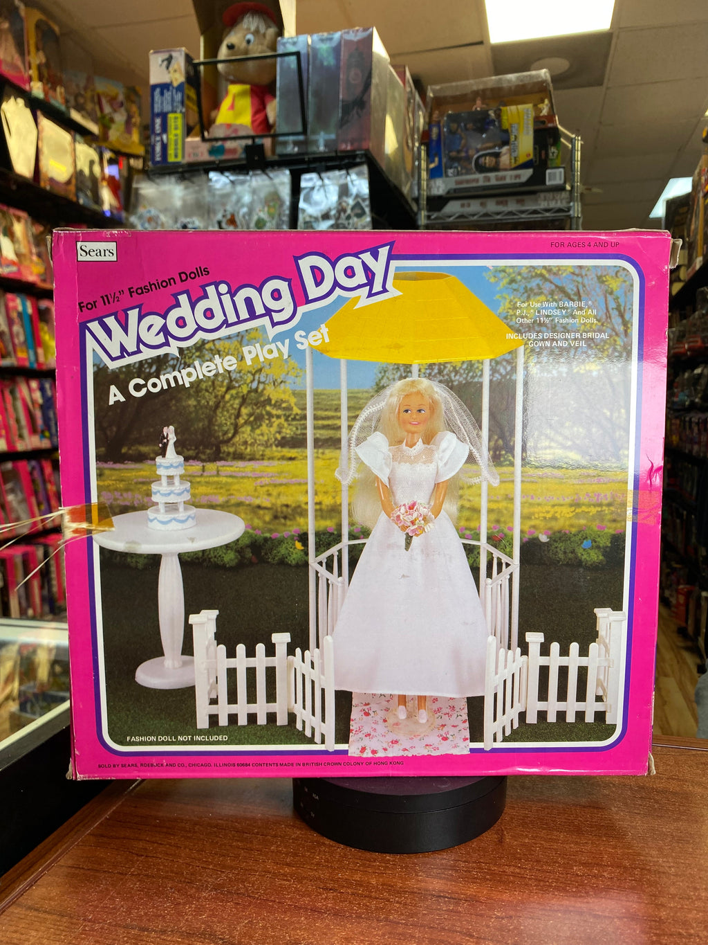 Wedding Day PlaySet (Sears, Fashion Dolls) **OPEN BOX NEW** product image 3, provided for visual reference and product
