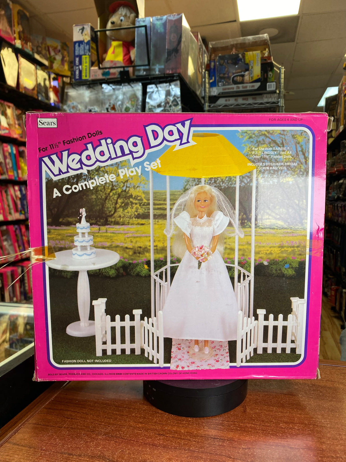Wedding Day PlaySet (Sears, Fashion Dolls) **OPEN BOX NEW** product image 3, provided for visual reference and product