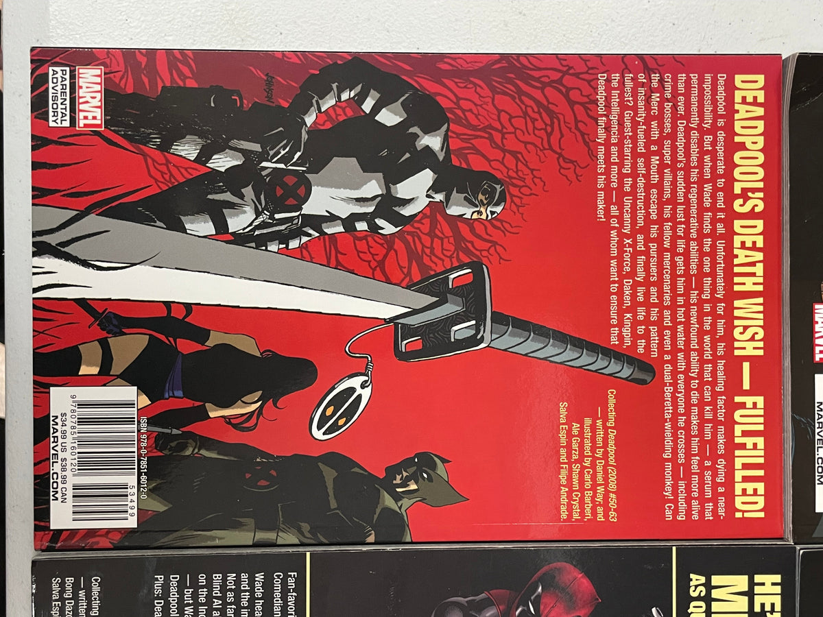 Deadpool The Complete Collection Set (Marvel TPB, Paperback) product image 5, provided for visual reference and product