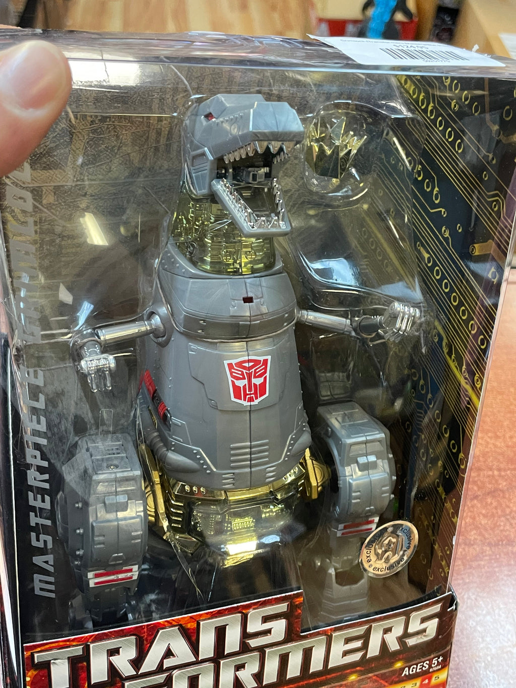 Grimlock (Transformers Masterpiece, Hasbro) **SEALED** product image 5, provided for visual reference and product detail